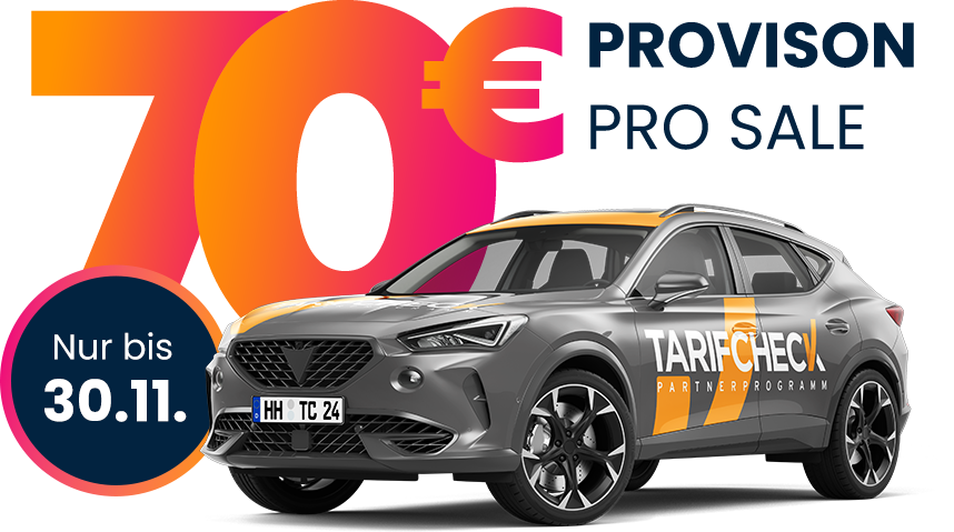 KFZ-Hauptsaison 2024 - 70€ Provision pro Sale