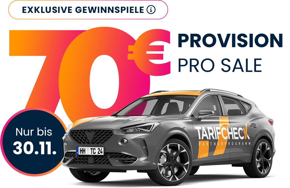 KFZ-Hauptsaison 2024 - 70€ Provision pro Sale