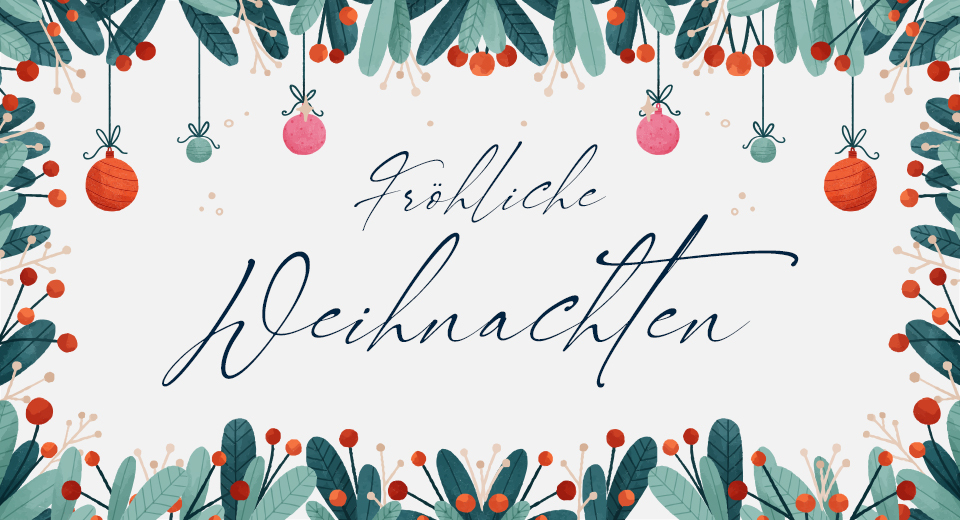 Frohe Weihnachten