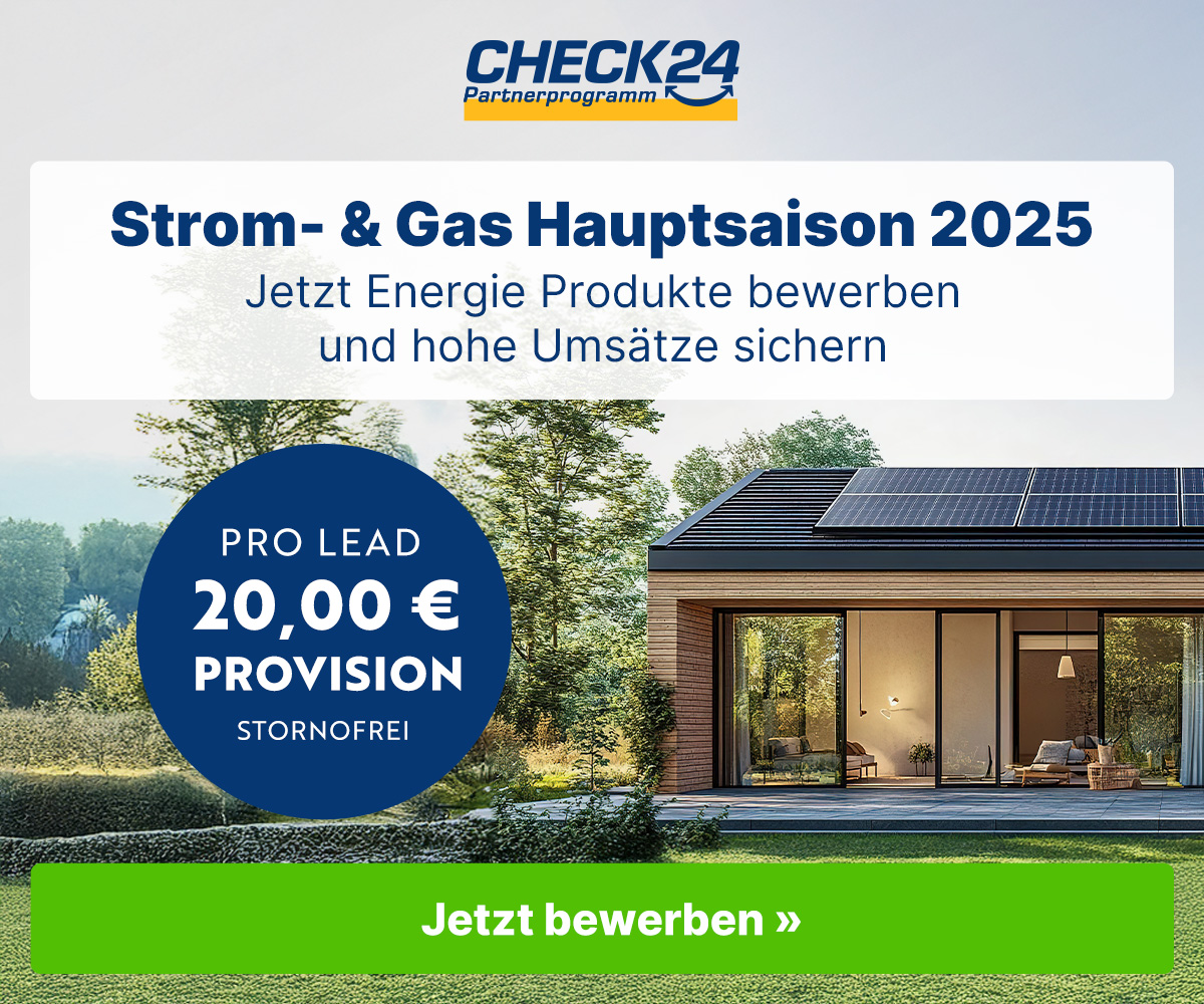 Strom- und Gas Hauptsaison Banner